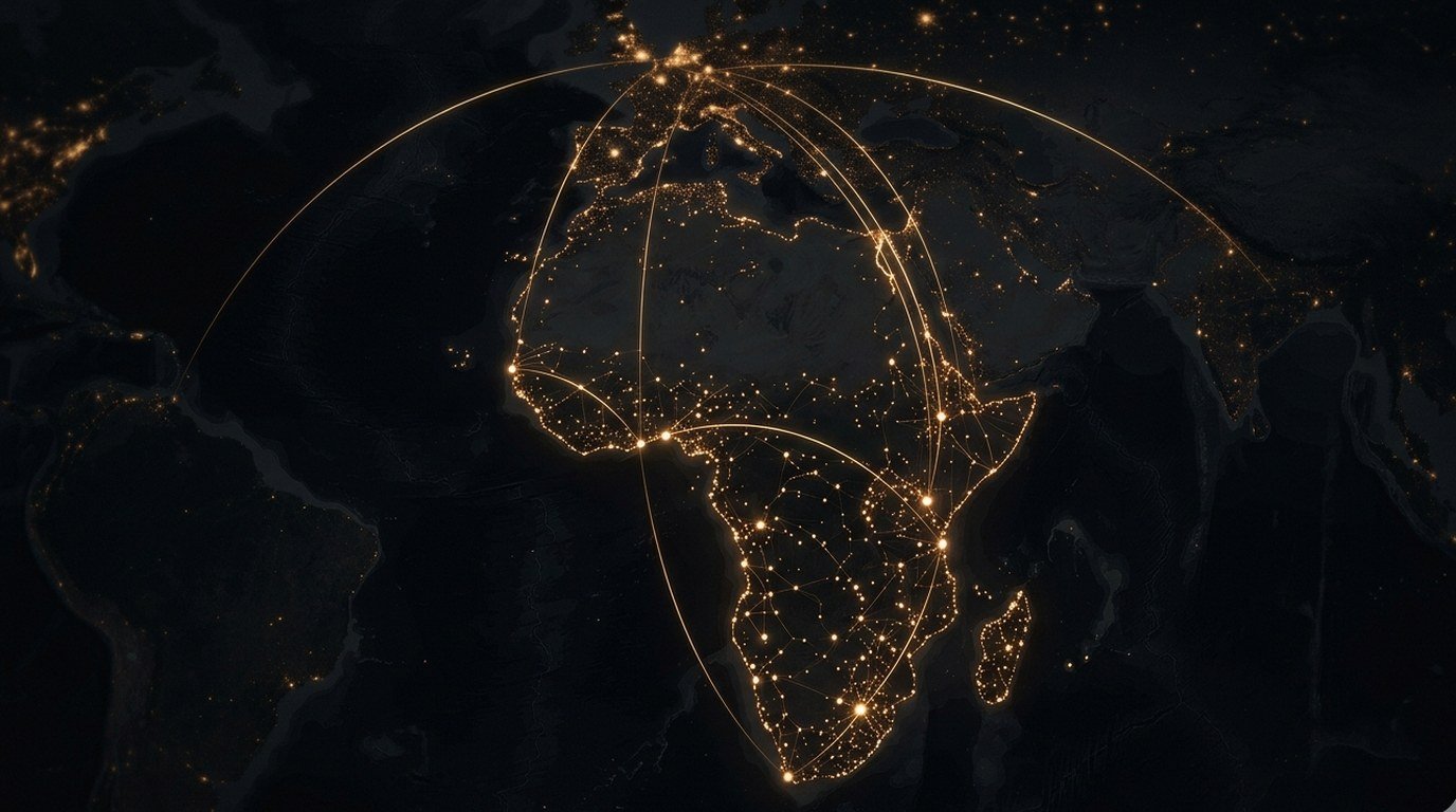 Karte Afrika — Leichentransport nach Nigeria, Ghana, Kamerun und 30+ Länder mit Ritual Service24